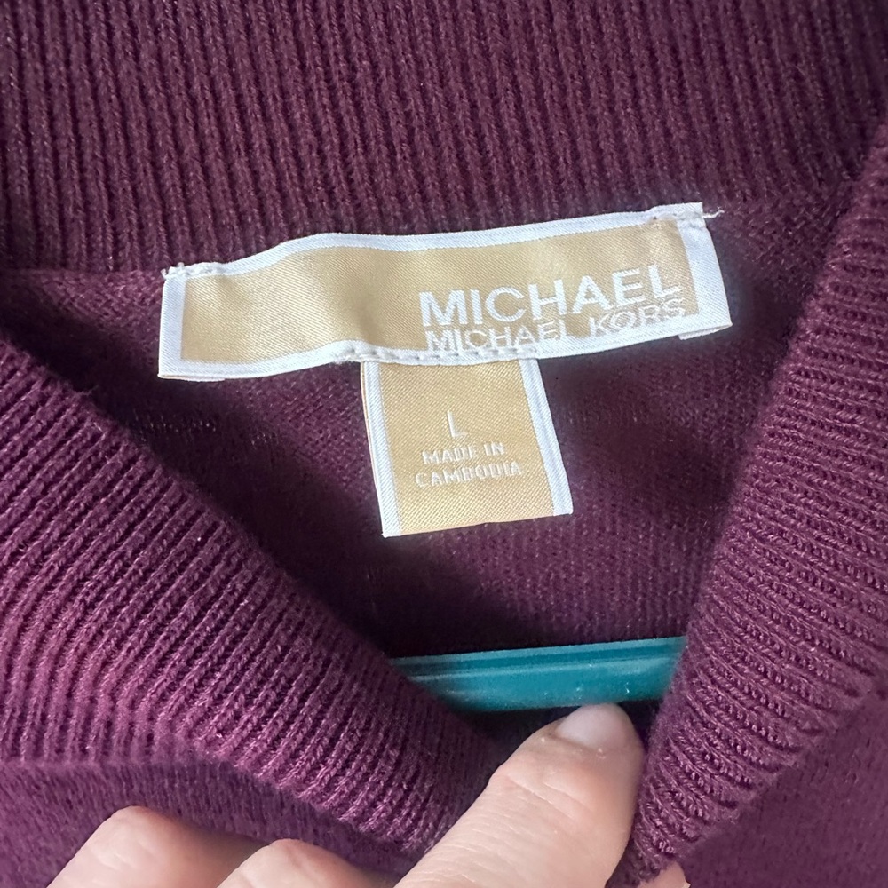 MICHAEL Michael Kors

Easy Raglan Snap Shakr Sweater M - Picture 3 of 7